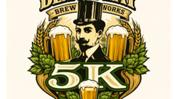 Black Hat Brew 5k cover