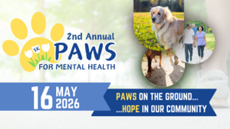 Paws For Mental Health 5k cover