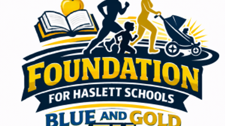Foundation for Haslett Schools Blue and Gold 5k cover