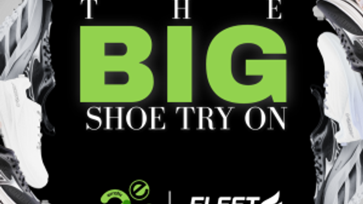 Fleet Feet's Big Shoe Try On x Erratic cover