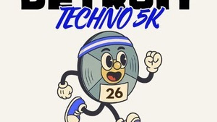 Detroit Techno 5k cover