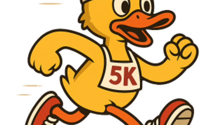 Duck Waddle 5k cover