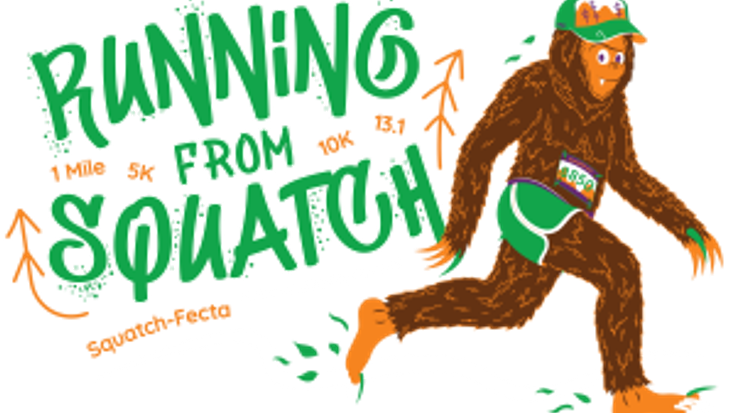 Running From Squatch - Springfield, MO cover