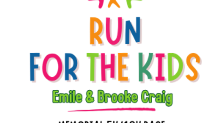 Emile and Brooke Craig Memorial Run For the Kids 5K/10K (Formerly the Crayola Classic 5K/10K) cover
