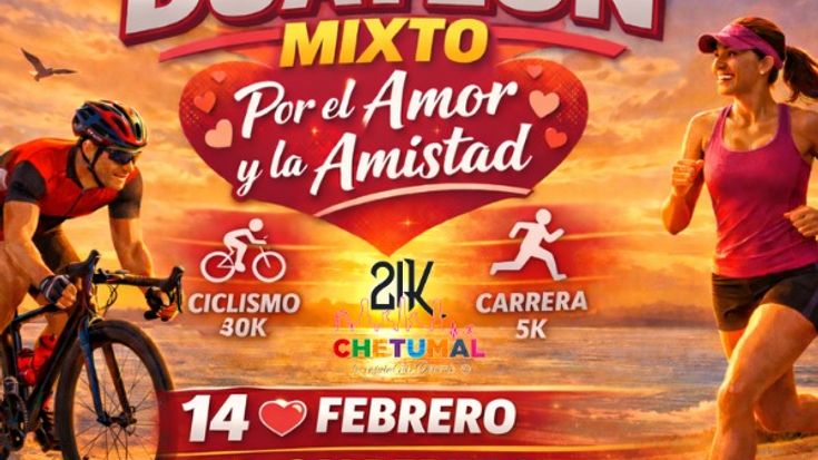 Duatlón Mixto Por el Amor y la Amistad cover