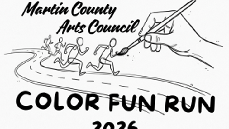 Martin County Arts Council Color Fun Run cover