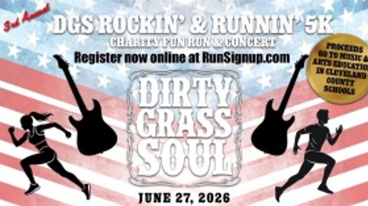 Dirty Grass Soul Rockin’ and Runnin’ 5k cover
