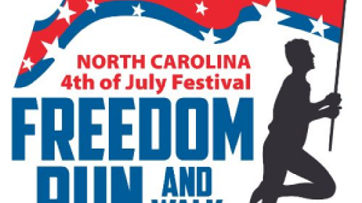 The North Carolina 4th of July Festival Freedom Run cover