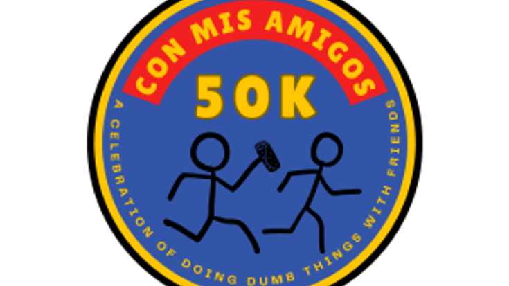 Con Mis Amigos 50K cover
