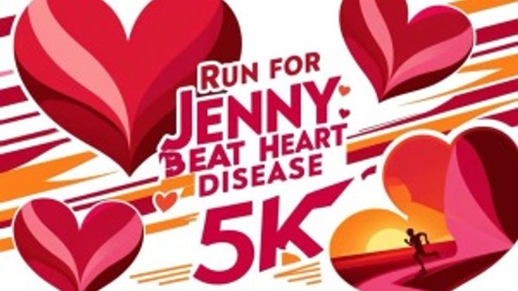 Run for Jenny: Beat Heart Disease 5k! cover