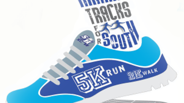 Making Tracks for South 5K cover