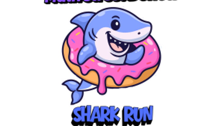 8:30 am Main Street Donuts Shark Run 5K cover
