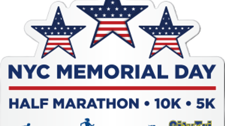 NYC Memorial Day Weekend Half Marathon, 10K, 5K cover