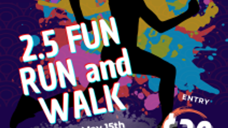 Campbell Color Craze 2.5-Mile Fun Run & Walk cover