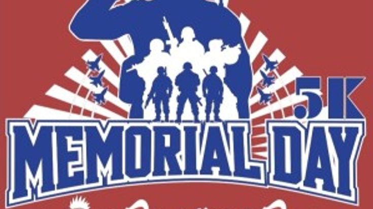 Roosters Memorial Day 5k Run cover