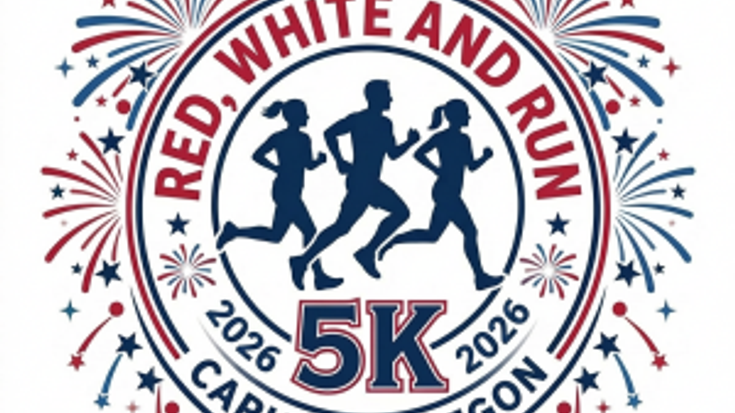 Red, White and Run 5k cover