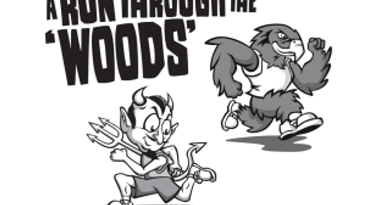A Run Through The 'WOODS' - 5K & 1 Mile Run/Walk cover