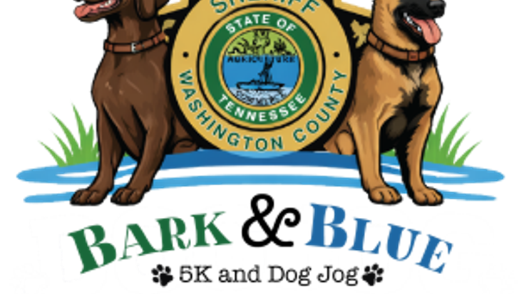 Friends of WCSO Bark N Blue 5K & 1K Dog Jog cover
