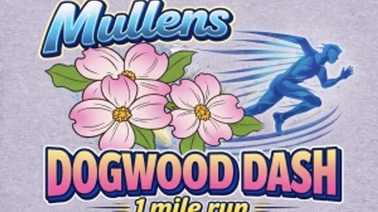 Mullens Dogwood Dash 1 mile race cover