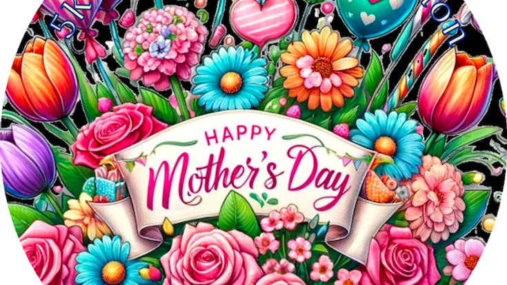Happy Mothers Day 5k, 10k, 15k, Half Marathon cover