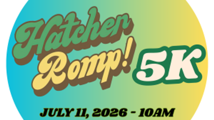 Hatcher Romp Run 5K cover