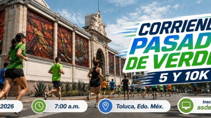 "Corriendo Pasado de Verde 5 y 10k" de Grupo Colegio Mexiquense y Ultra 101.3 cover