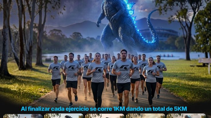 Funcional Run Godzilla cover