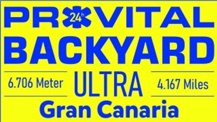 PROVITAL BACKYARD ULTRA GRAN CANARIA cover