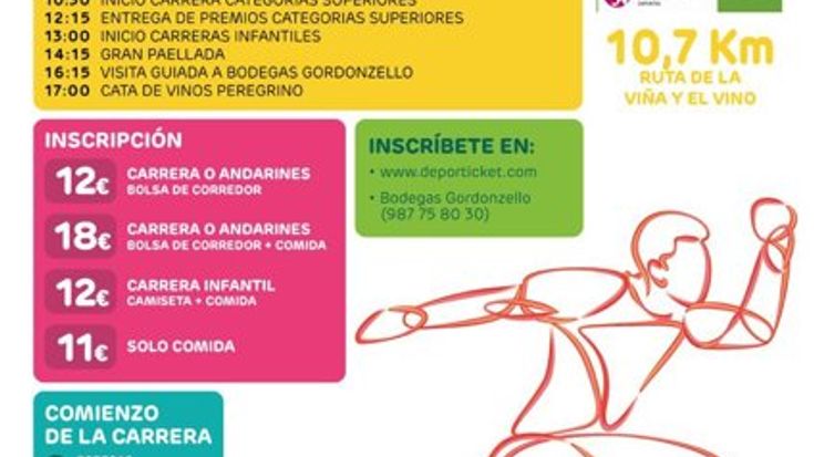 XV Carrera popular Peregrino Entrecepas Bodegas Gordonzello cover