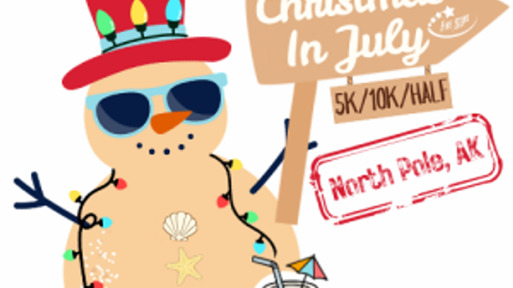 Christmas 5K/10K/Half Marathon in July - North Pole cover