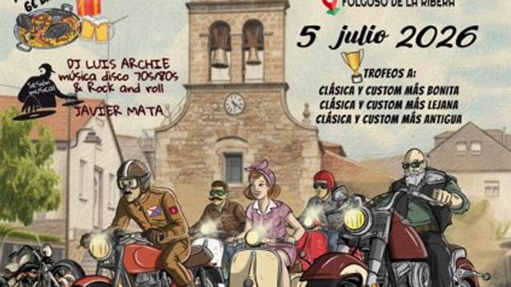 IV Concentración de Motos Clásicas y Custom en El Bierzo cover