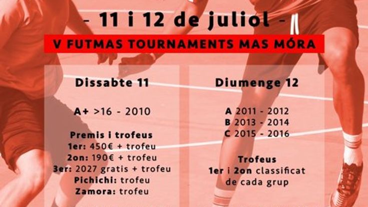 V Futmas Tournaments Futsal Mas Móra cover