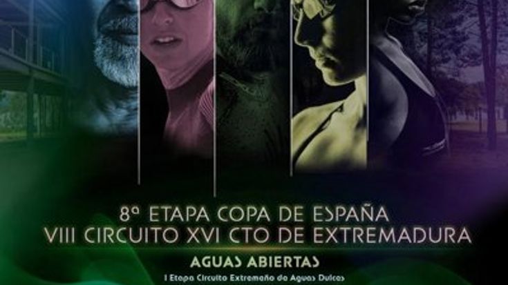 VIII Circuito XVI Campeonato de Extremadura de Aguas Abiertas. El Anillo - RFEN Tour 500 cover