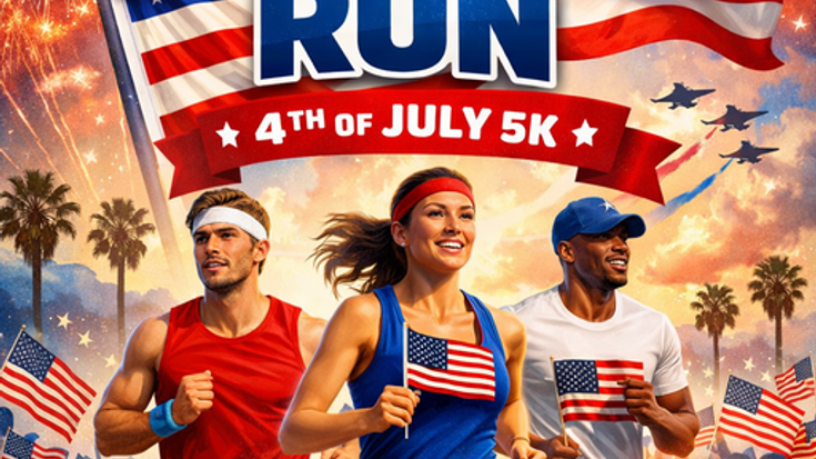 MVRRC 1st Annual Independence Day 5K Road Race (Cash Prize) cover
