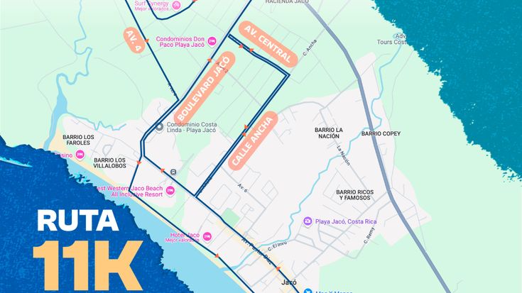 Jacó Sunset Run 2026 cover