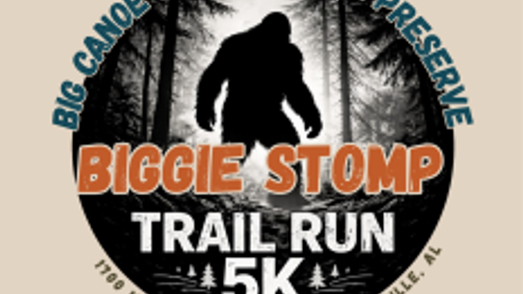 Biggie Stomp Trail Run 5K cover