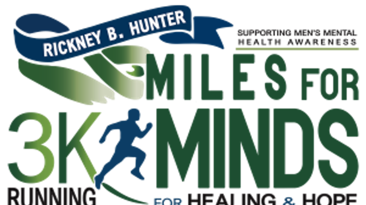 Rickney B. Hunter Miles for Minds 3K "Running for Healing & Hope" cover