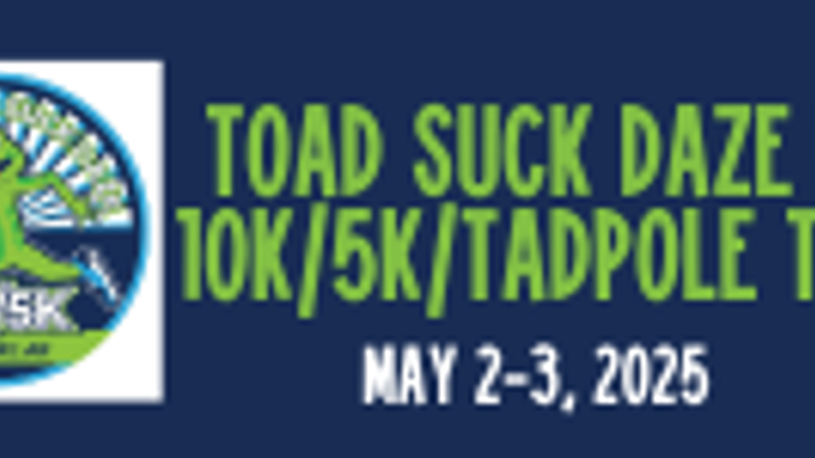 Toad Suck Daze 10k/5k Run and Tadpole Trot cover