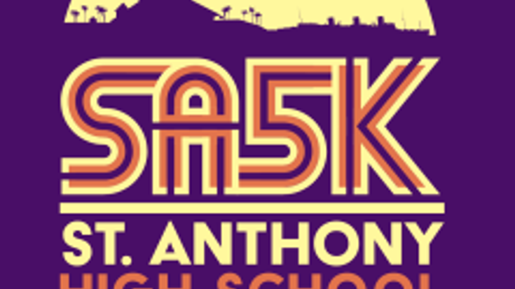 St. Anthony High School's 17th Annual SAINTS RUN 5K cover
