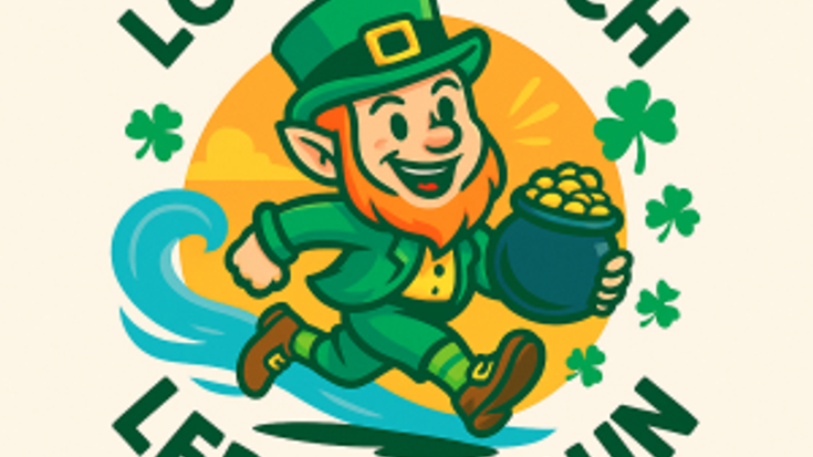 The Long Beach Leprechaun Run - Kids Dash, 1 Miler, 5k, 10K, & Half Marathon by Califlow Runs cover