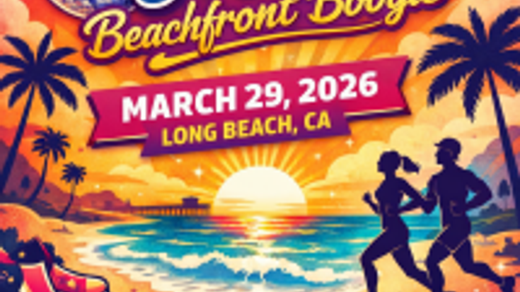 Disco Miles: Beachfront Boogie 5K, 10K, Half Marathon by Califlow Runs cover