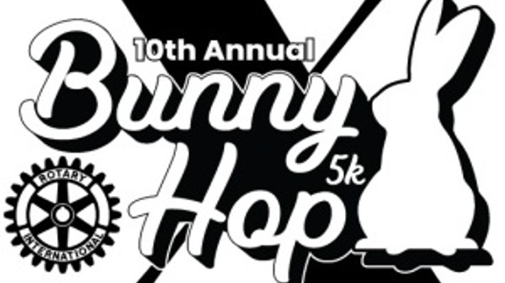 10th Antioch Rotary Club Bunny Hop 5K a.k.a. Antioch Rotary BunnyHop "X" cover