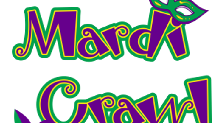 All-Out Mardi Crawl cover