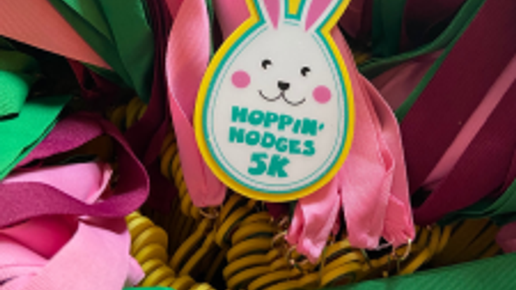 Hoppin Hodges Rails to Trails 5K cover