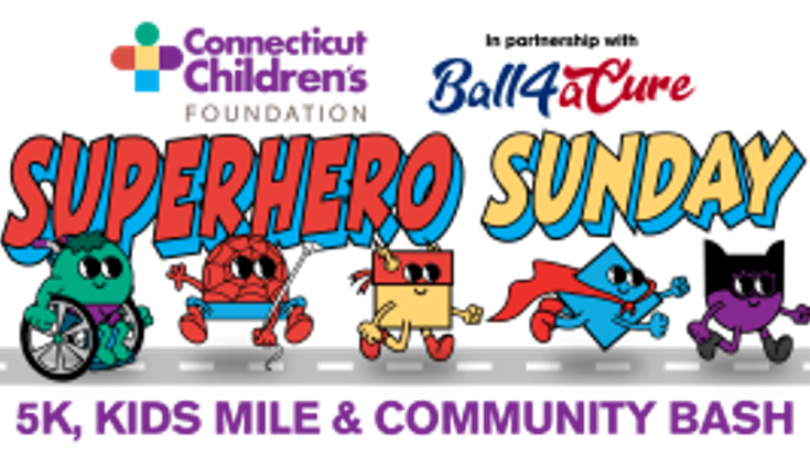Superhero Sunday 5K, Kids Mile, Community Bash cover