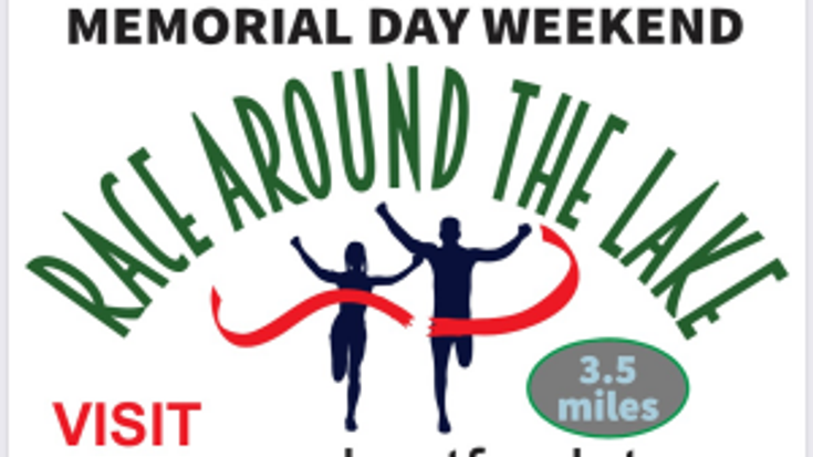 RACE AROUND THE LAKE cover