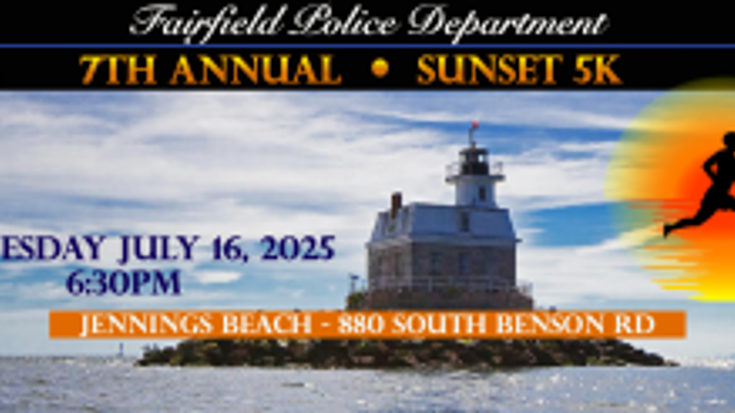 THE FAIRFIELD POLICE SUNSET 5K - Presented by Moneco Advisors cover