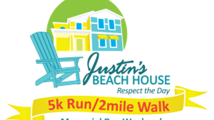 Justin's Beach House 5K Run & 2 Mile Walk cover