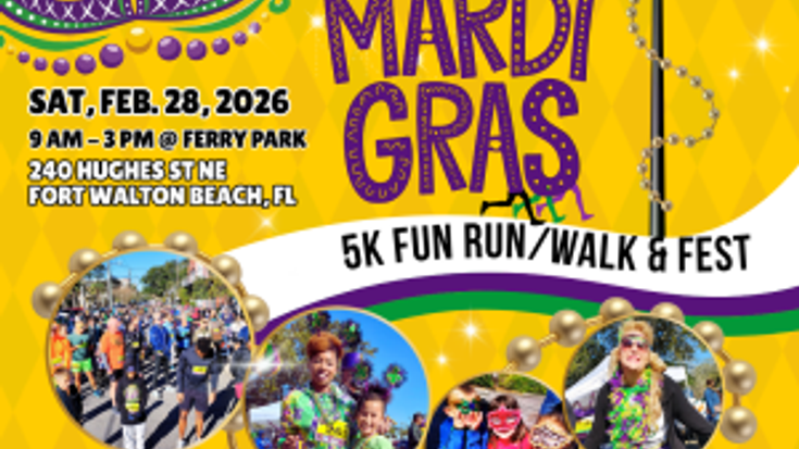 Fort Mardi Gras Fun 5k Run/Walk & Fest cover