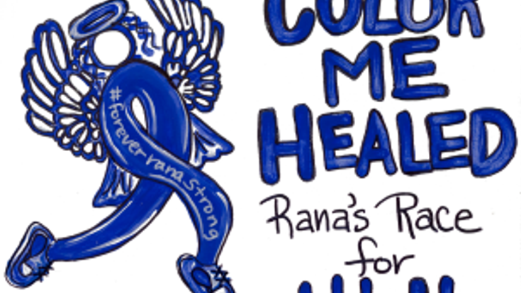 Color Me Healed: Rana's Race for HLH cover